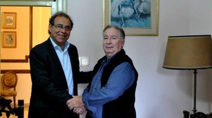 Mart&iacute;nez Llano y Gonz&aacute;lez Caba&ntilde;as presiden comisi&oacute;n pro-homenaje a Julio Romero.