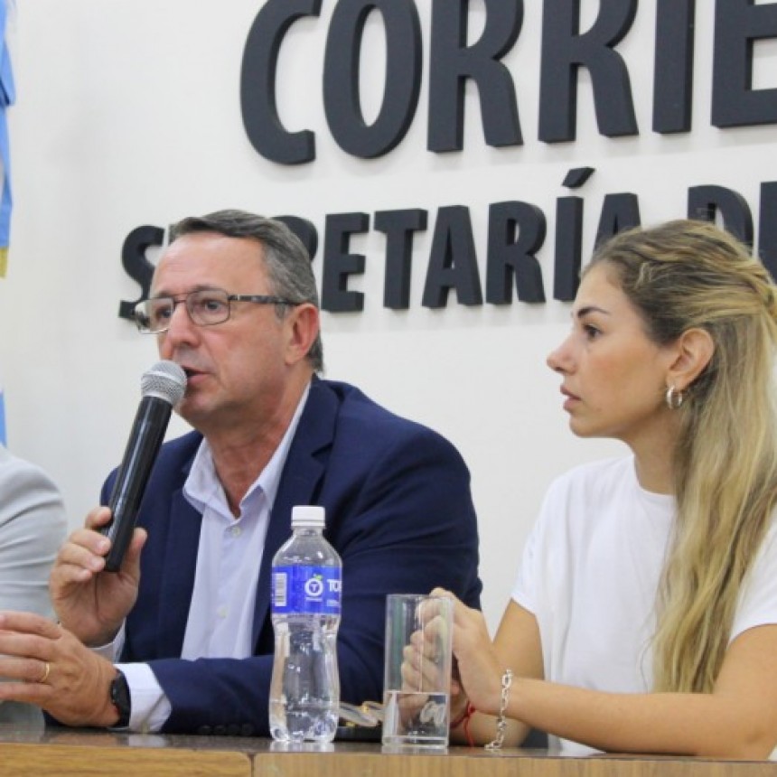 Terrile: "Hoy m&aacute;s que nunca ratificamos la realizaci&oacute;n de los Juegos Correntinos como pol&iacute;tica de Estado"
