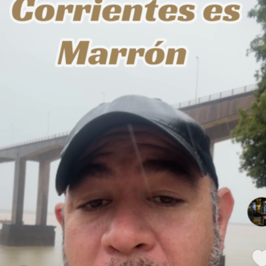 Corrientes es marr&oacute;n. 