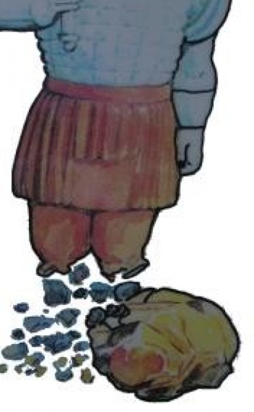 Candidatos de pies de barro