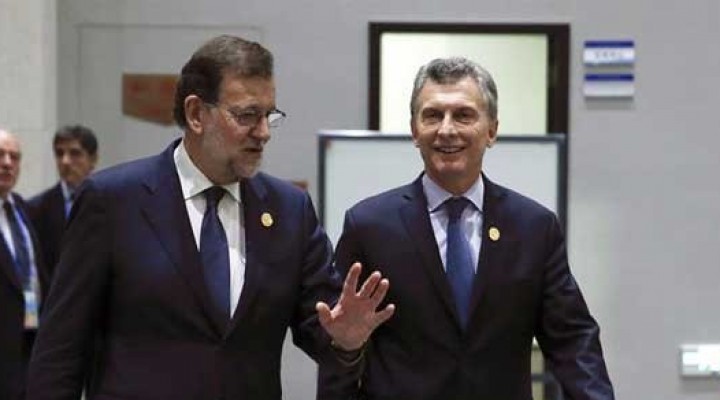 Macri y Rajoy en Buenos Aires.