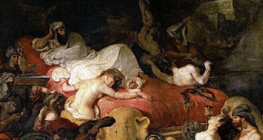 La resurrecci&oacute;n de Sardan&aacute;polo.