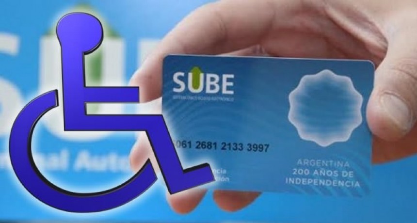 Hoy reiniciar&aacute; el recambio de tarjetas SUBE Discapacidad