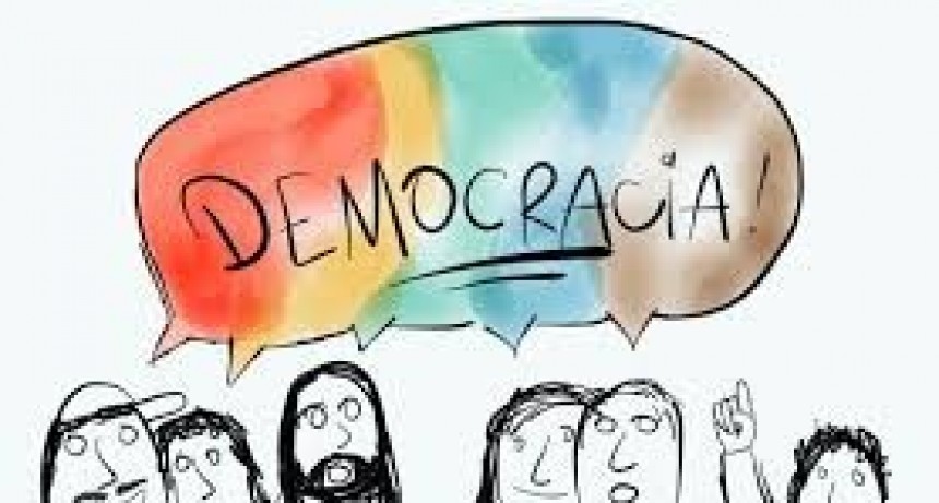 El d&iacute;cese sobre la democracia. 