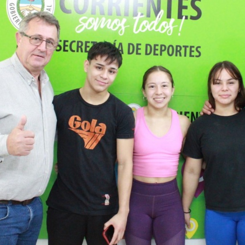 Atletas correntinos integrar&aacute;n la Selecci&oacute;n Nacional de Levantamiento Ol&iacute;mpico de Pesas