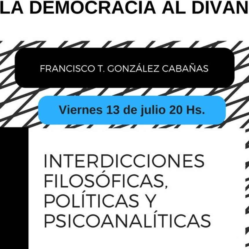 Llevan al div&aacute;n a la democracia.