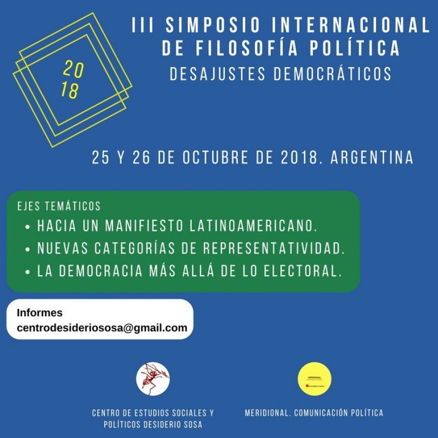 Desajustes Democr&aacute;ticos.