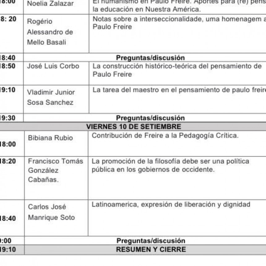 Escuela Correntina de pensamiento presentara en jornada internacional de educaci&oacute;n nueva forma y contenidos para la instrucci&oacute;n en filosof&iacute;a.