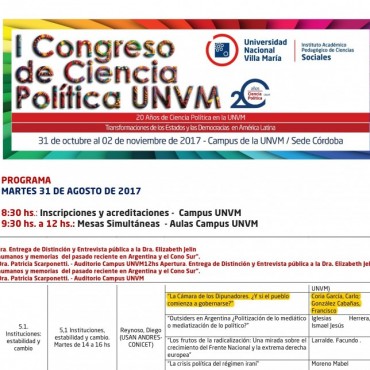 Filosof&iacute;a correntina en C&oacute;rdoba.