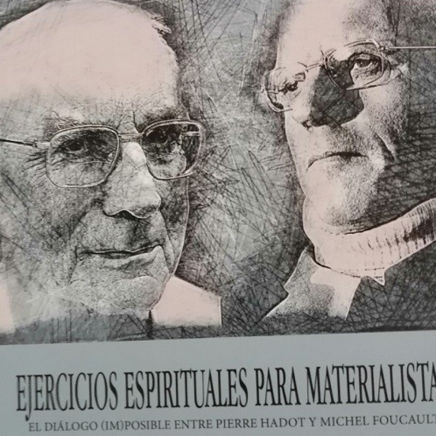 Ana de Lacalle presenta la rese&ntilde;a del ensayo "Ejercicios espirituales para materialistas. El di&aacute;logo imposible entre Pierre Hadot y Michel Foucault" Luis Roca Jusmet.Ed. Terra Ignota