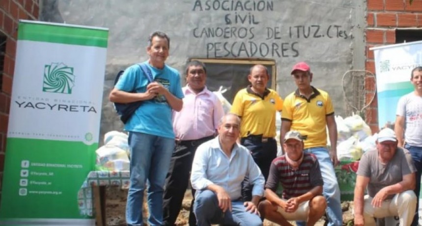 Asistencia a pescadores. 