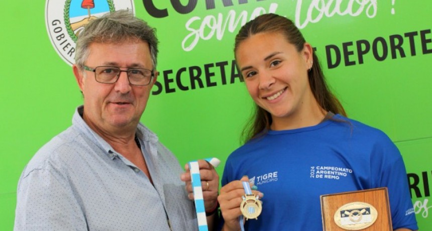 Con apoyo oficial y merced a a&ntilde;os de esfuerzo y perseverancia, Agostina Manzotti fue citada a la selecci&oacute;n argentina de remo.
