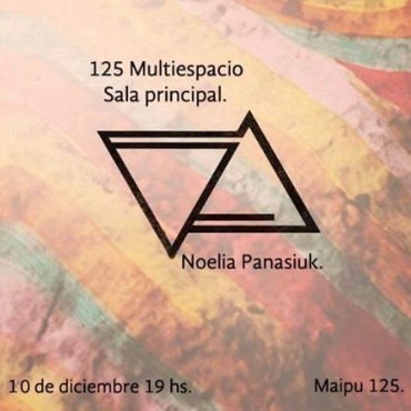 Noelia Panasiuk en Galer&iacute;a 125.