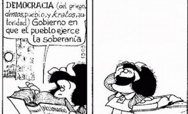 Los candidatos son y la democracia es&hellip;