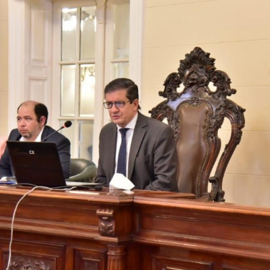 El vicegobernador Pedro Braillard Poccard dio apertura al VI Simposio correntino de filosof&iacute;a pol&iacute;tica.