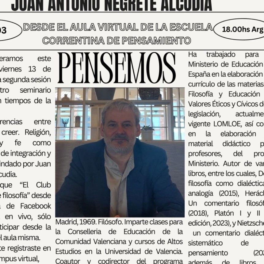 &iquest;Qu&eacute; significa pensar?