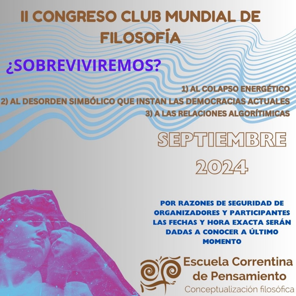 Temario del II Congreso del club mundial de filosofía 